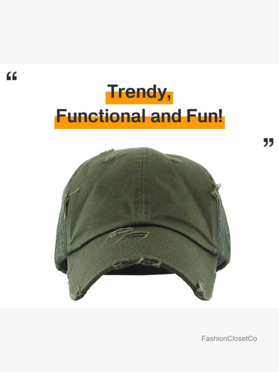 Vigorush American Flag Hat, Vintage Washed Cotton Dad Hat  Vintage Washed Distressed Cotton Dad Hat Baseball Cap Adjustable Snapback Unisex